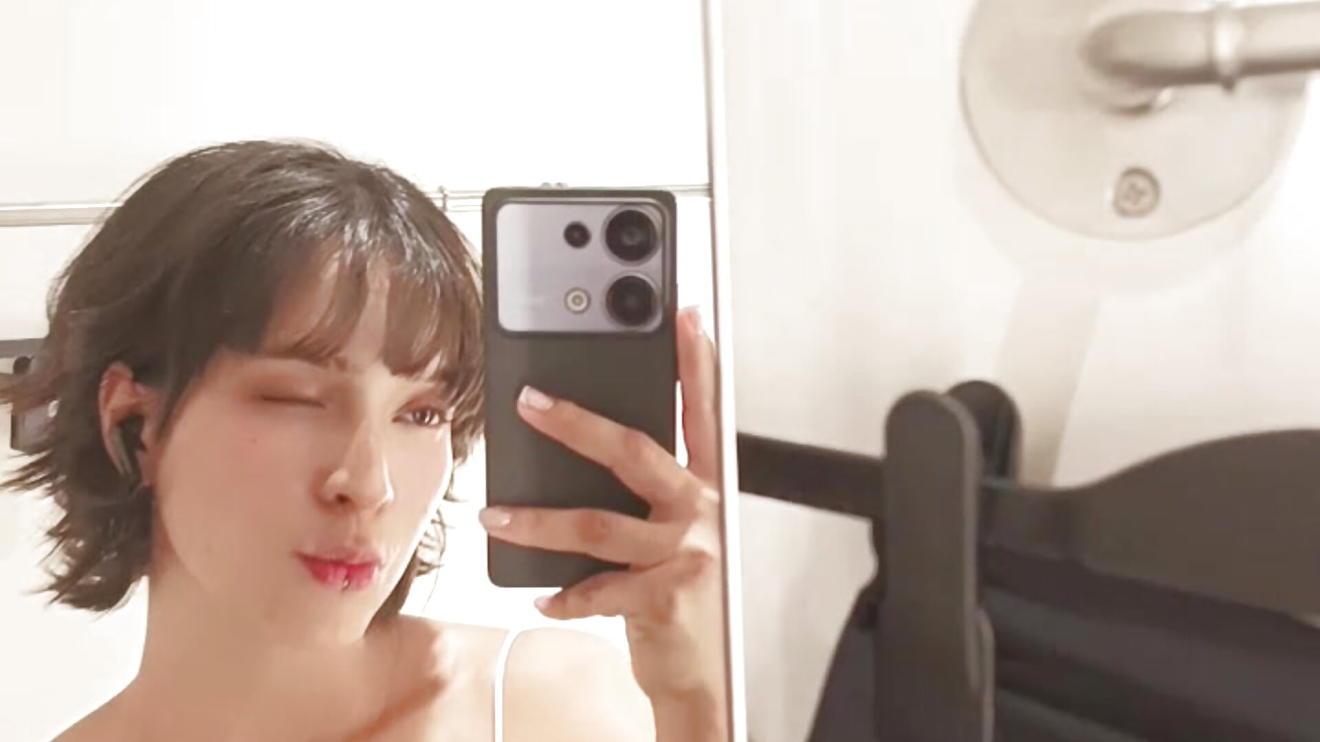 Maybe a shy greeting 😔 - video by Adry_Bach_ cam model