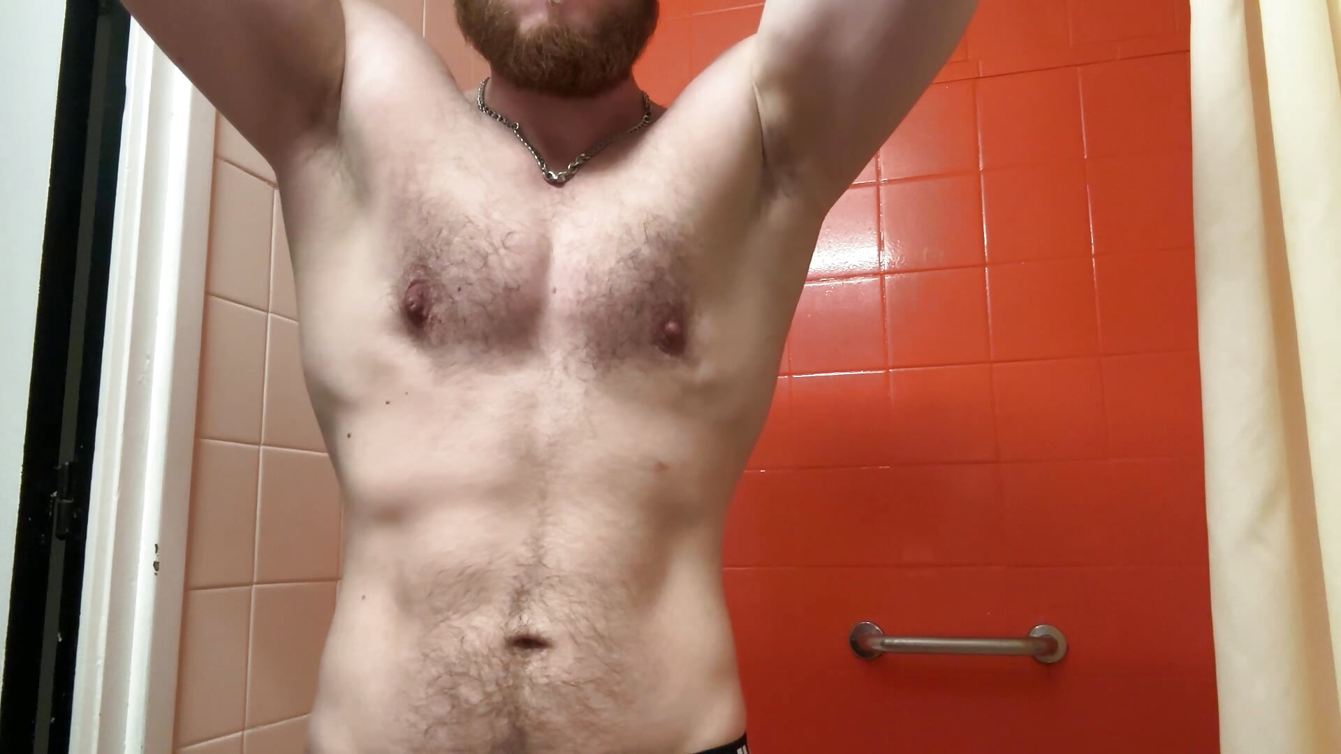 Jercking my clit of close - video by VictorTransMan cam model