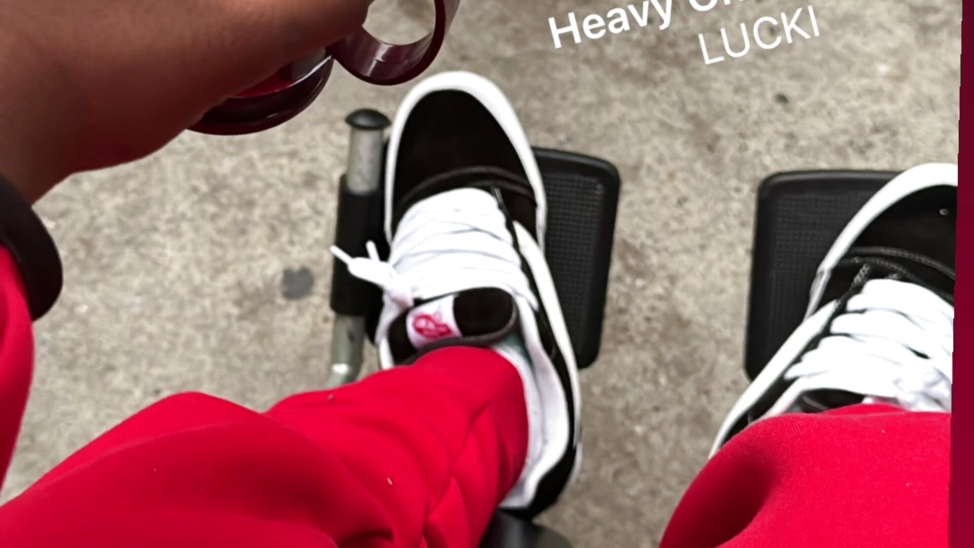 Wheel chair - video by userdisableddd cam model