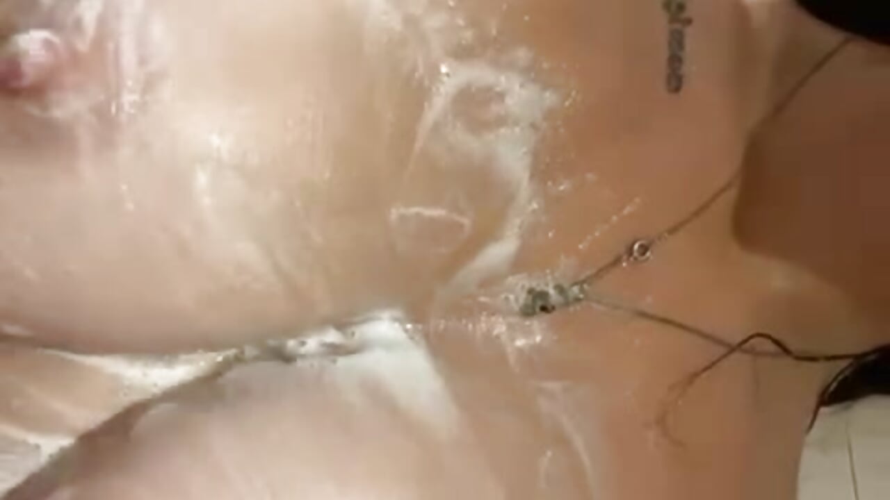 NAKED SOAPY SHOWER VIDEO ;)