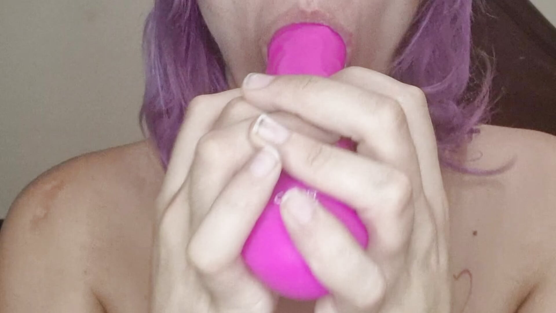 Blow job dildo