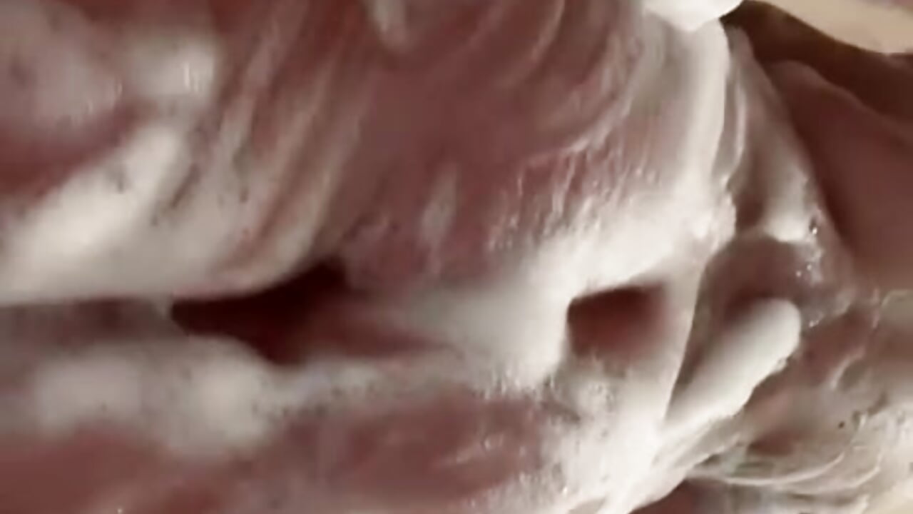 Massive anal plug in the shower - video by AbbyPearll cam model