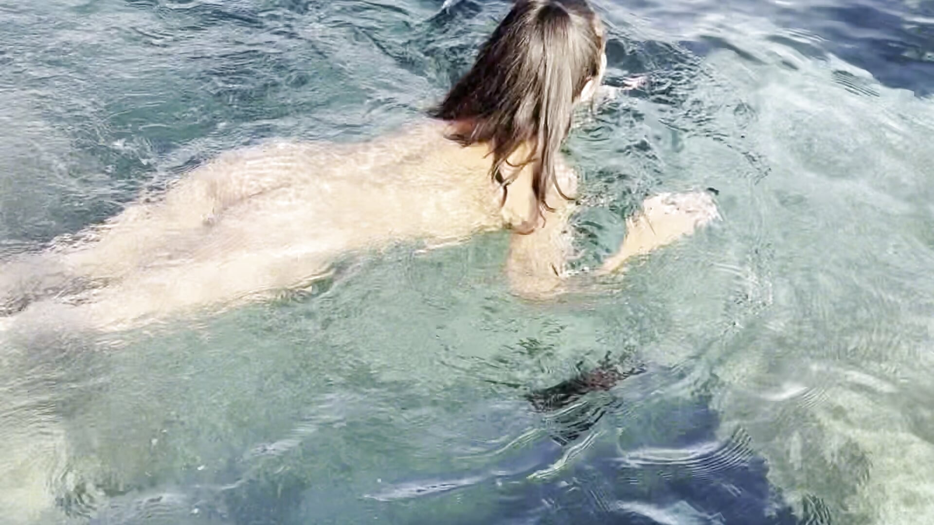 Naked in the sea *4k und UNZENSIERT - video oleh model kamera Maria-and-Charly
