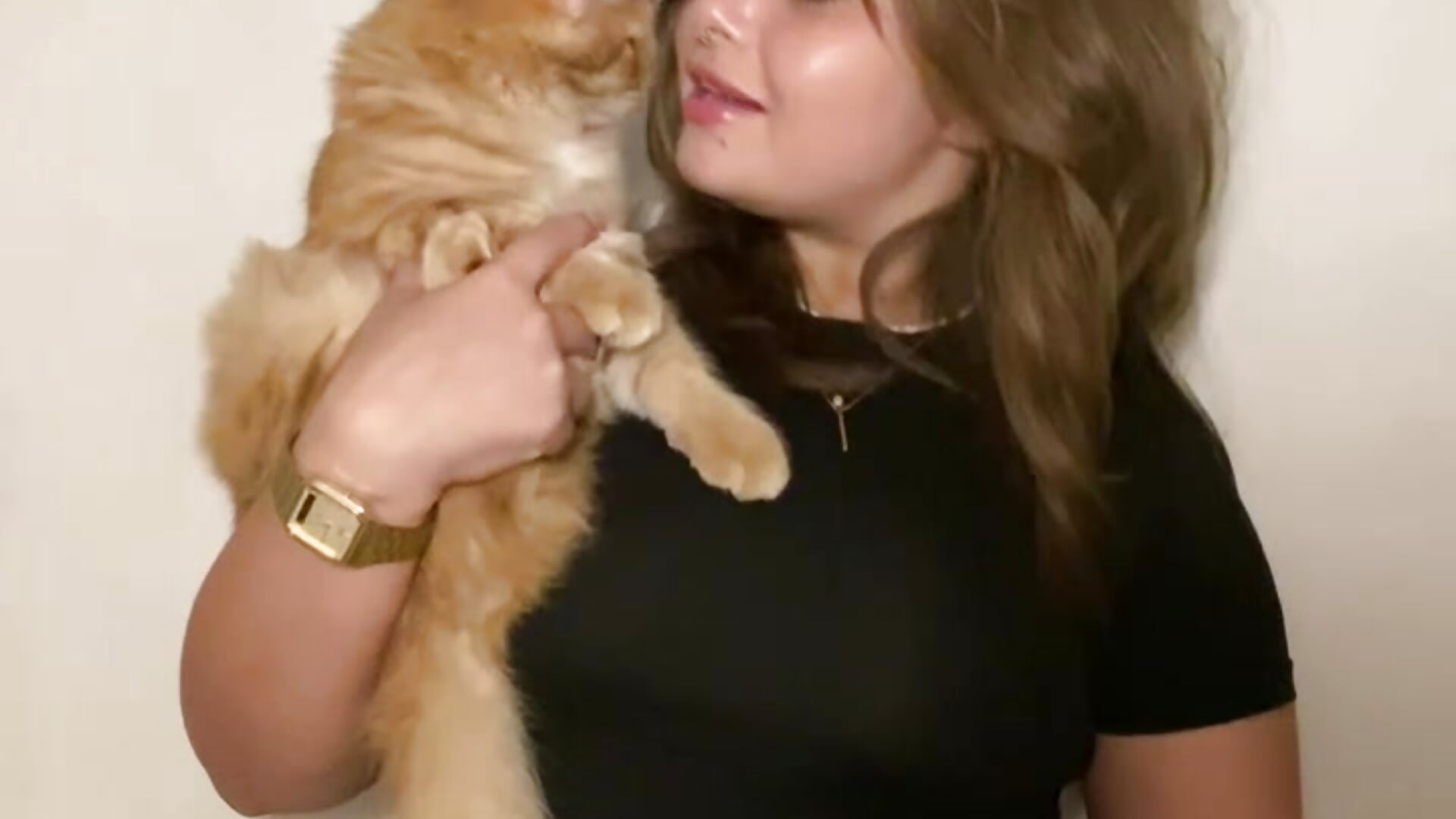 me with cat - video by Anna_Nicol cam model