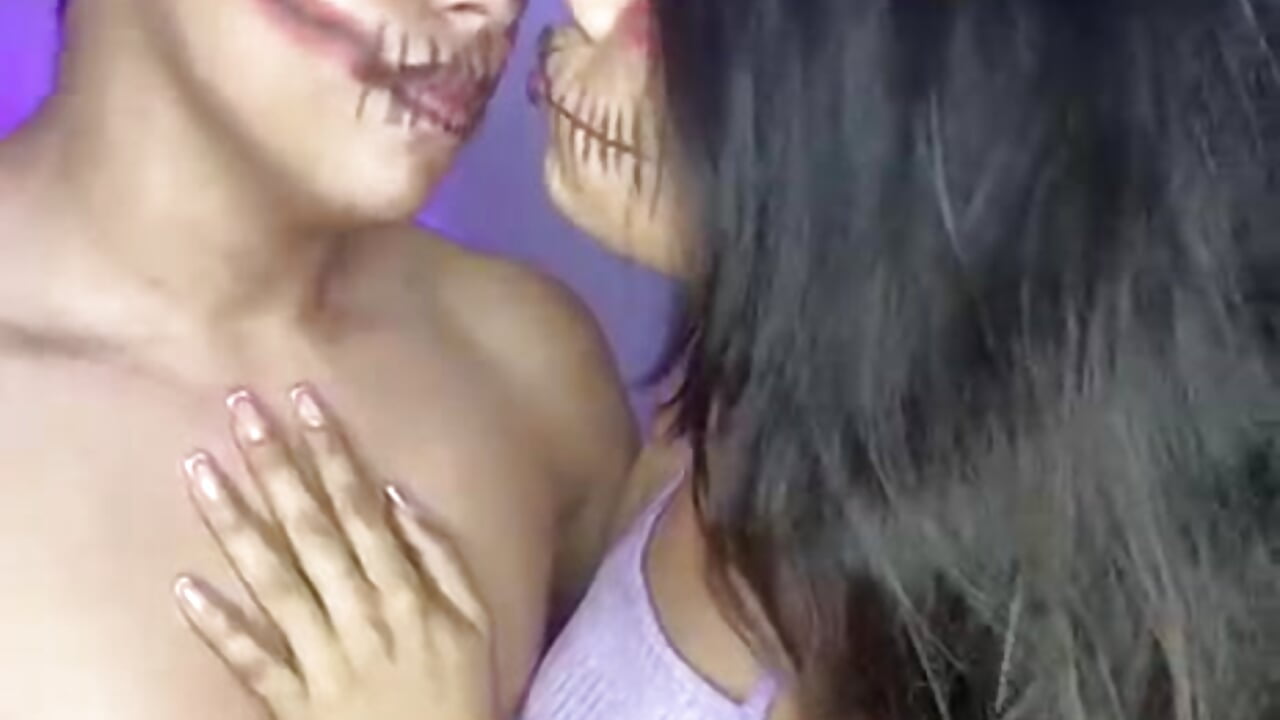 Special show for them 💀 - video by Aliss_Aron cam model