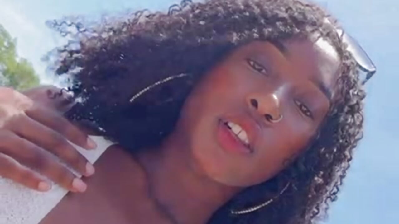 Princess face 😍 - video by princess__ebony cam model