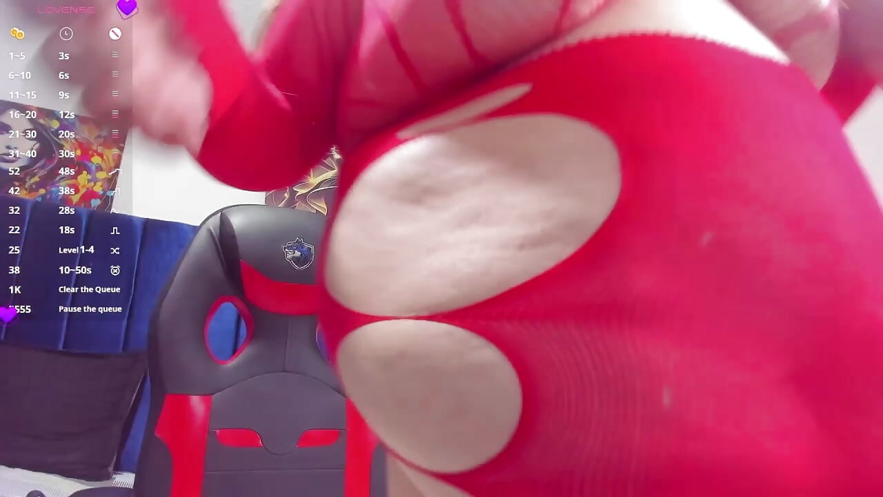 showing my big stomach - video by Hanna_wish cam model