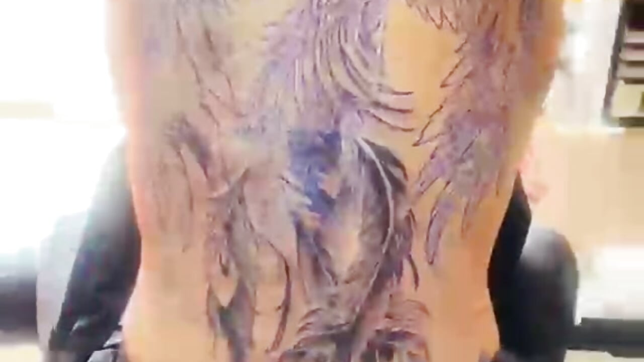new PHOENIX tattoo🔥🔥 – видео вебкам-модели Yashira-Lennis