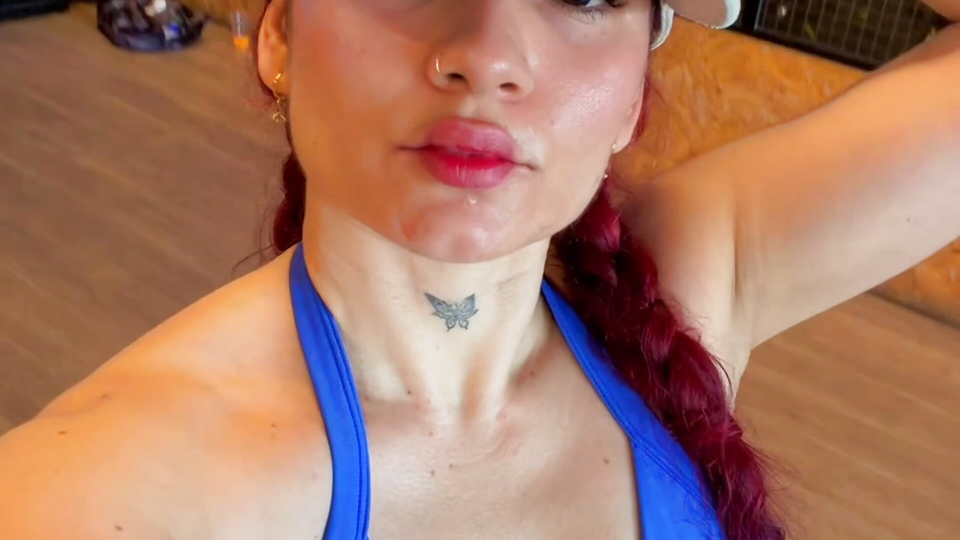 Gym girl🥰😏 - video by victoria_rossett cam model