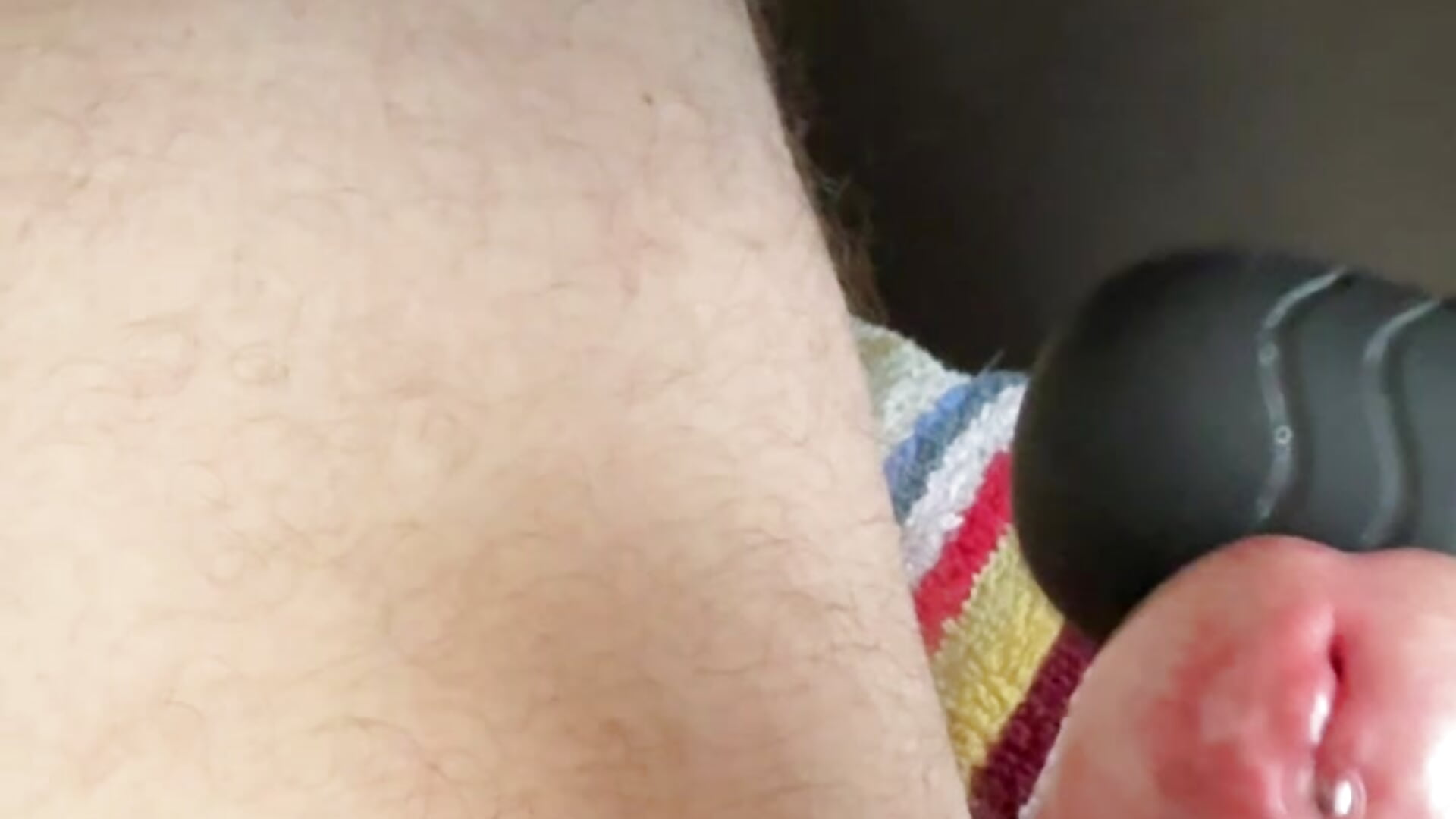 Sabbern mit Vibrator