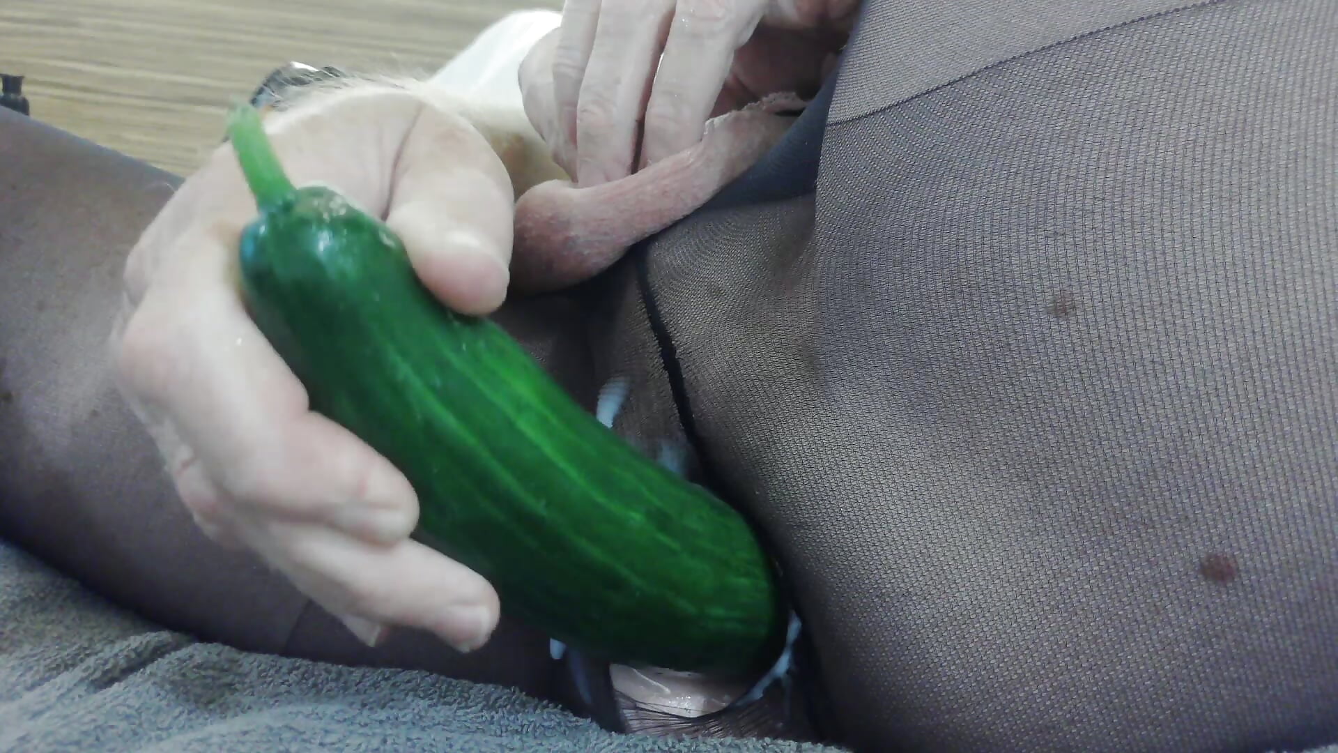 Cucumber in tights