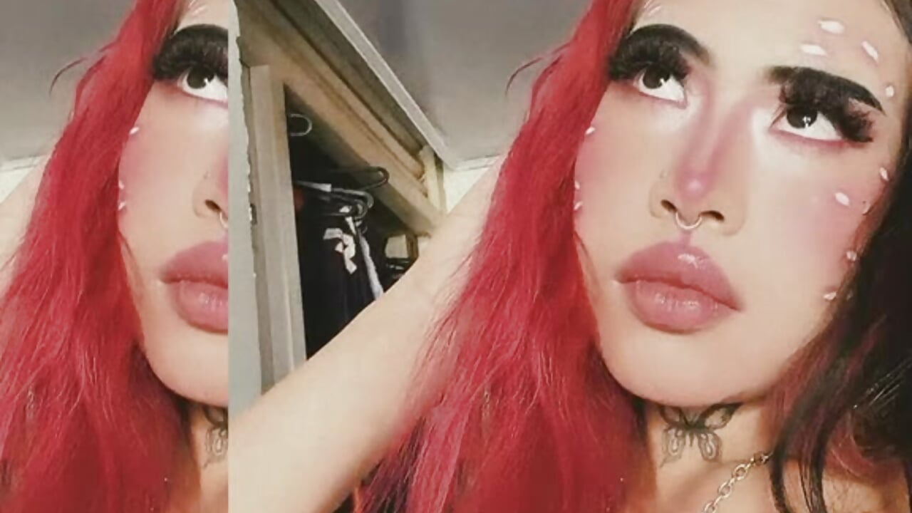 a beautiful face and a happy Halloween 🕷 - vídeo de Georgina_Astor