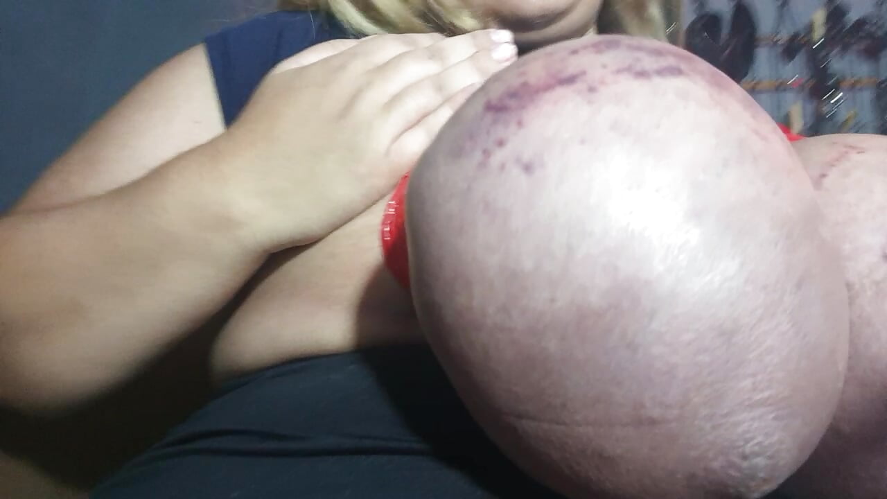 Purple tits 😈😈 - video by salo_bdsm cam model