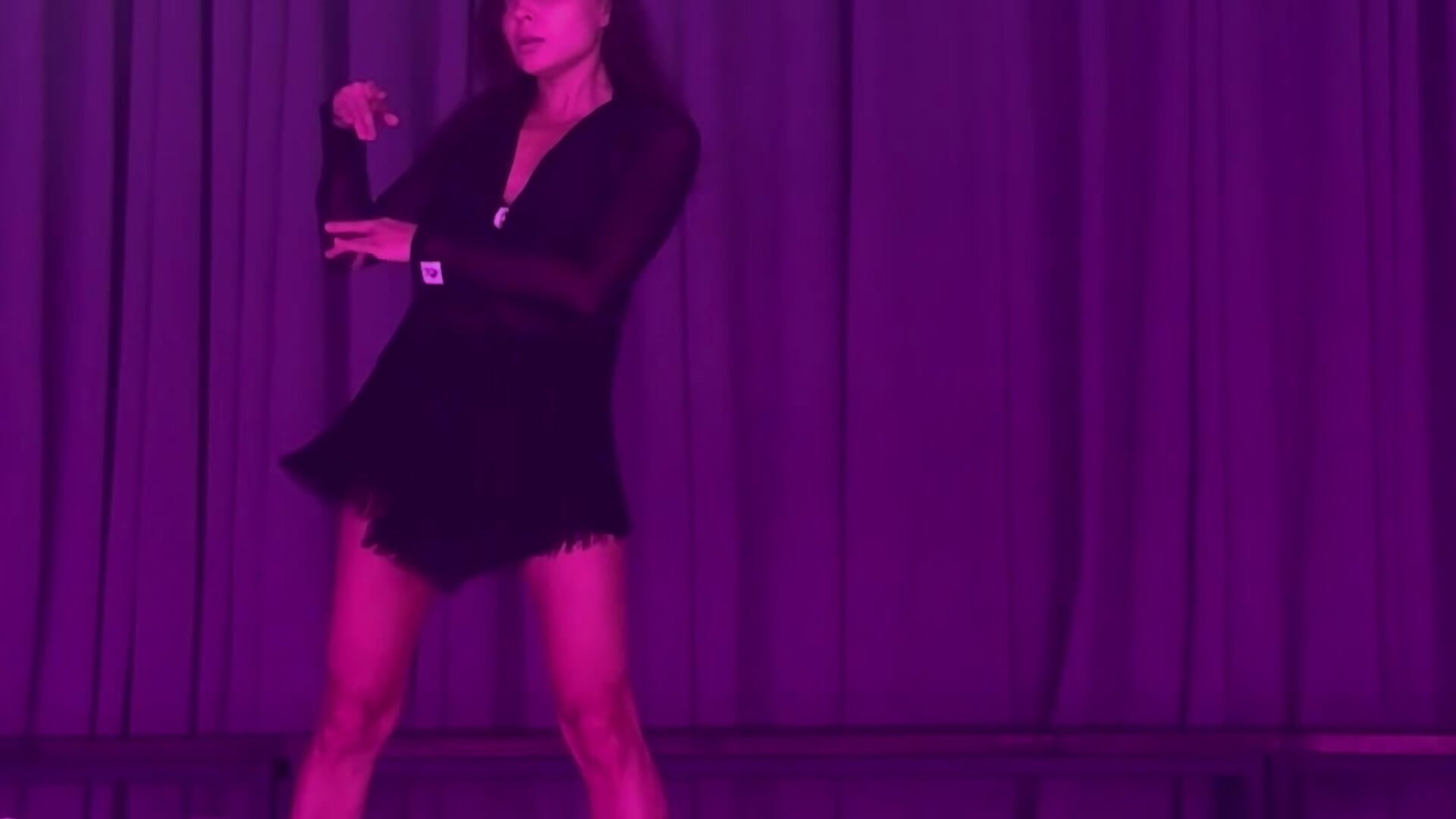 Latino dance. Part two 💃🐈‍⬛ - video by Nicole_Space cam model