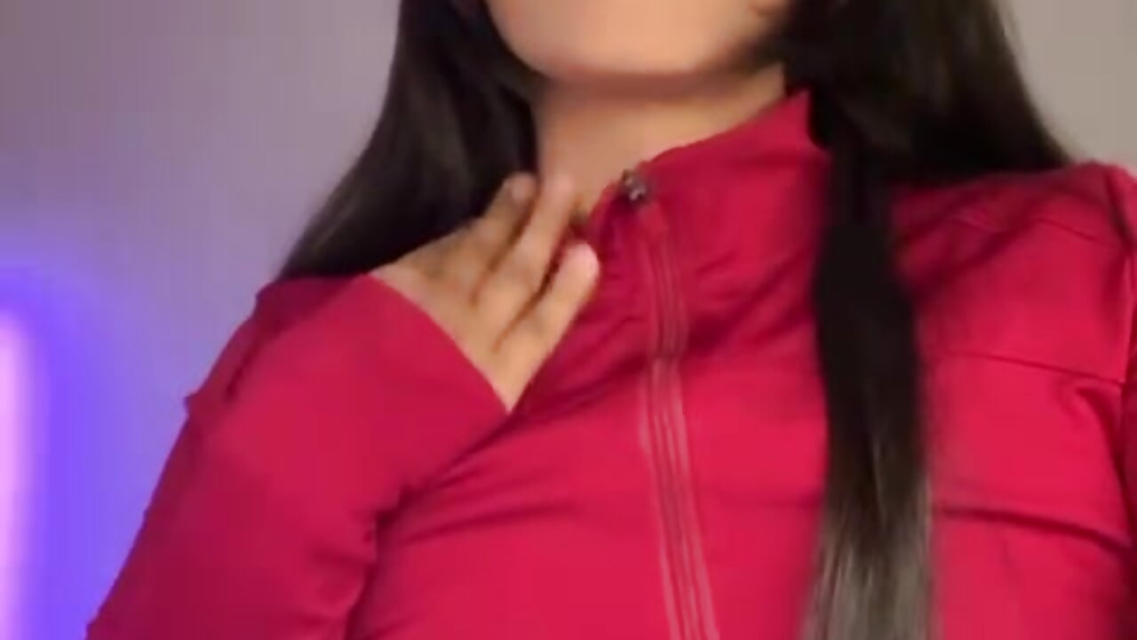 I feel beautiful and happy in my red jacket ❤️✨ - Rumy_2005 캠 모델의 동영상