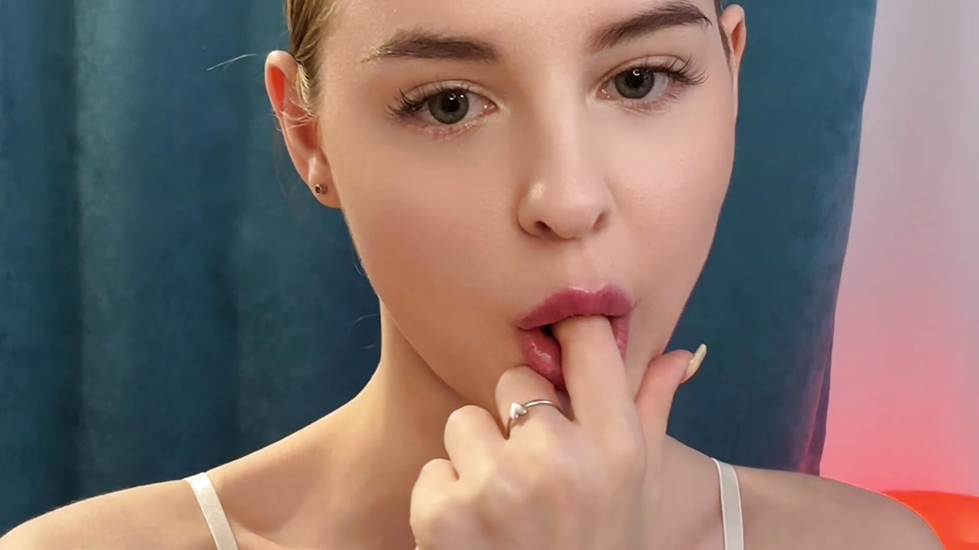 finger in my little mouth