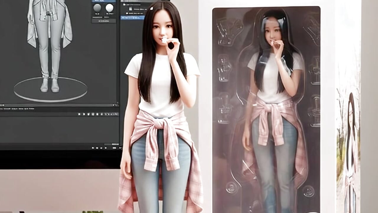 피규어😘 - vidéo du modèle de showcams Ravish_Roa