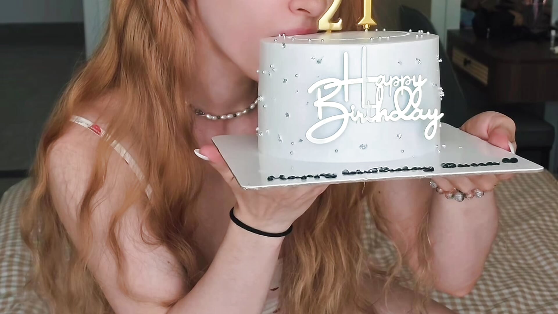 Today, my birthday🥳🤍 21 - video by Dana__Whitttte cam model