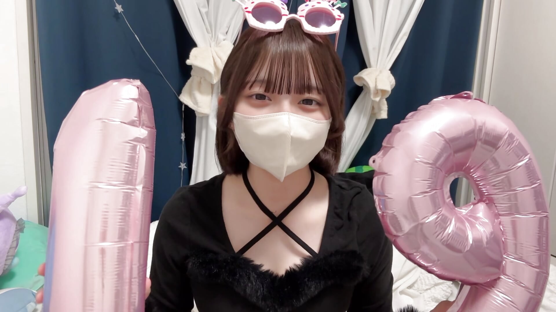 19歳♡お気に入り1万人♡お祝いしてくれてありがとうございました㊗️🌟 - βίντεο μοντέλου ribonchan_nyqx