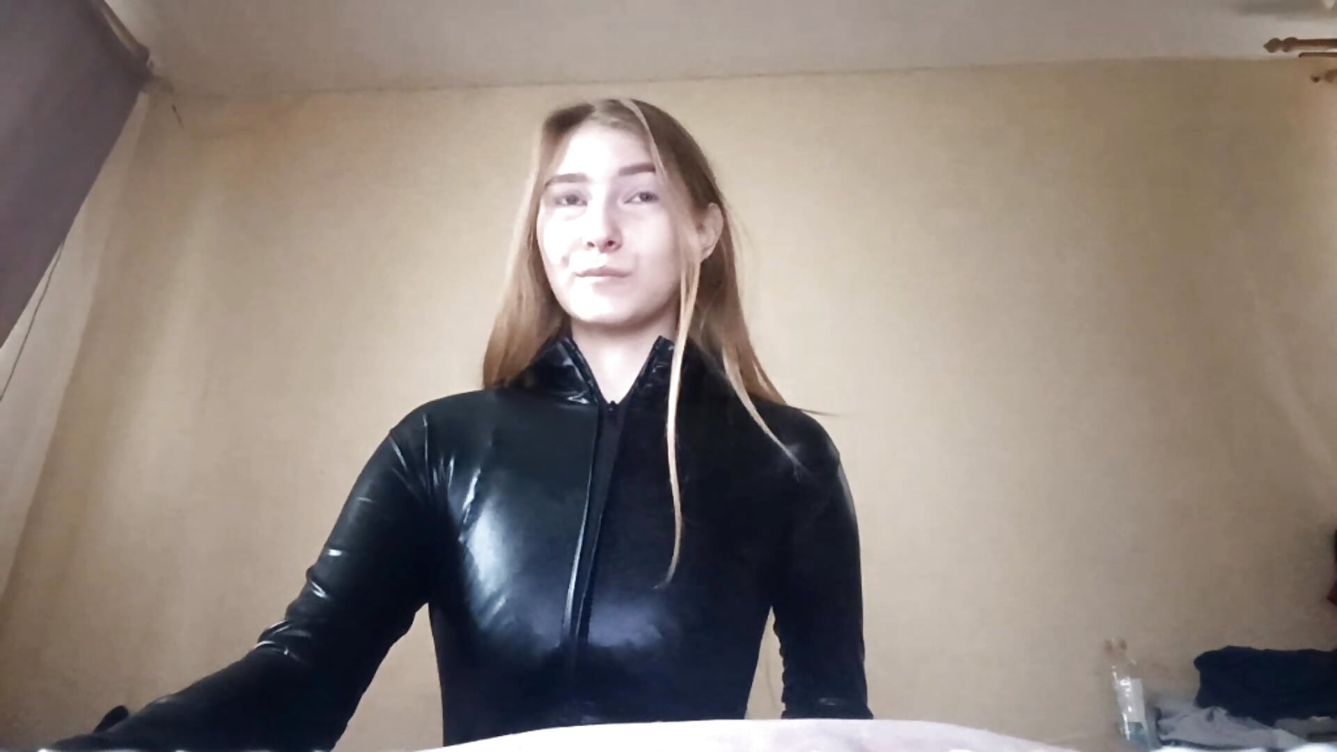 Sexy latex - video by Nymera_flare cam model