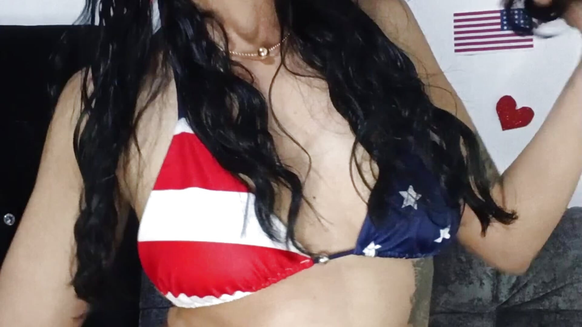 🇺🇸♥️ — filmik MiaForever1, modela(-lki) na kamerkach