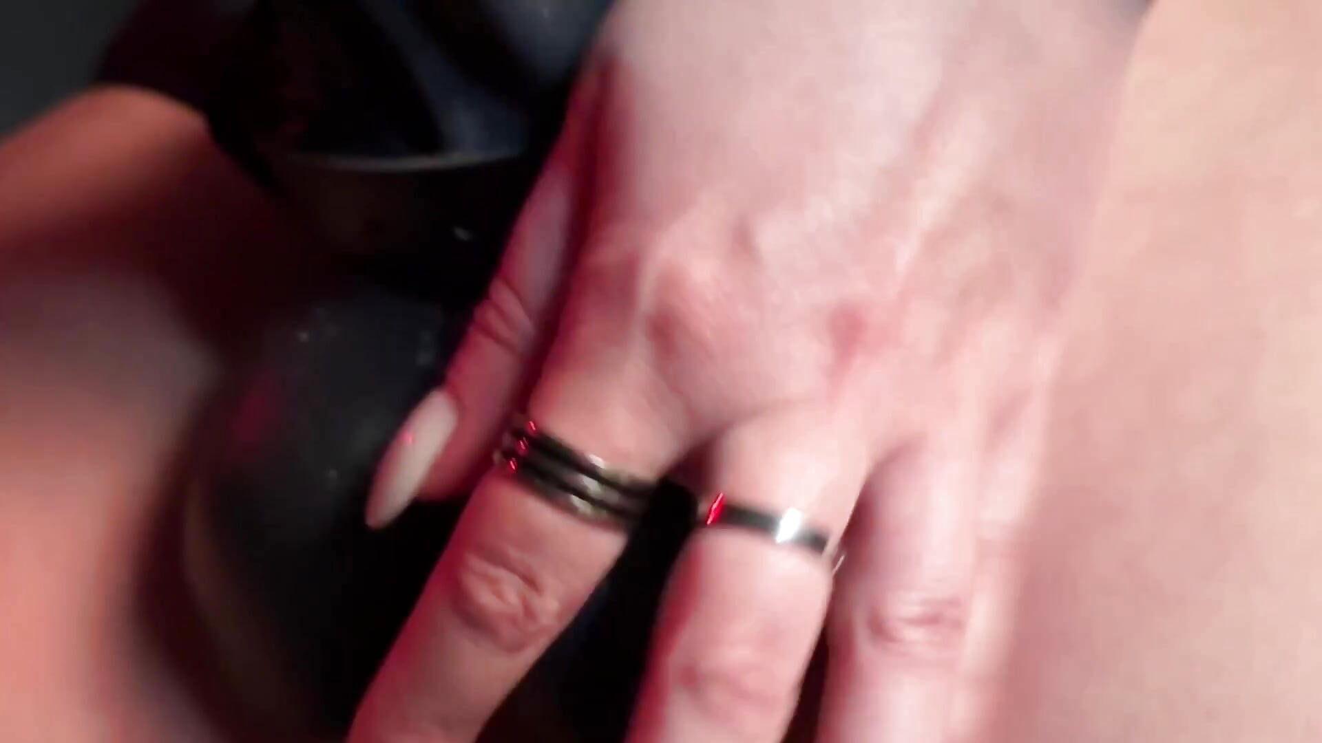 Exclusive fetish video with a giant Mustang strap-on. 😈
