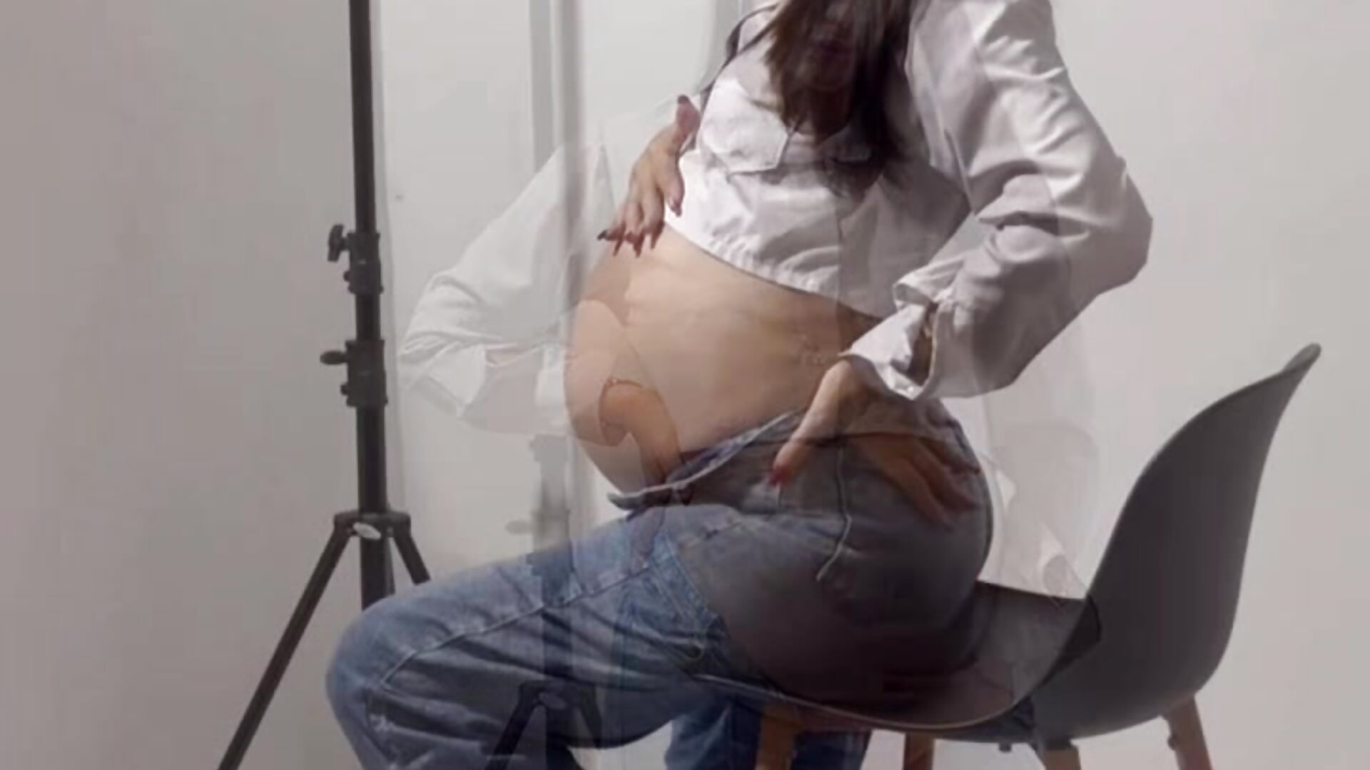 8 months pregnant🔥－カメラキャストのIriscuteの動画