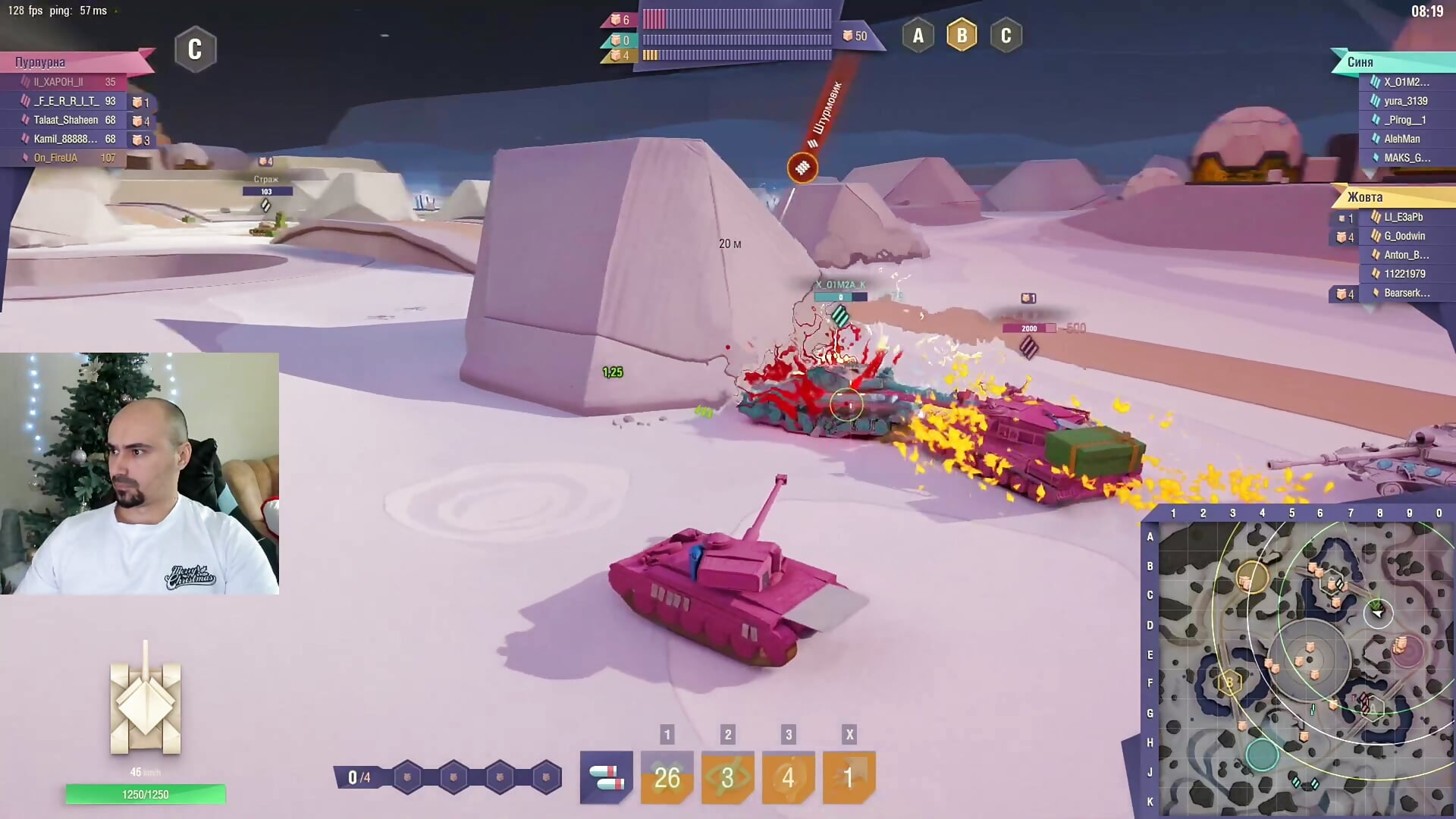 🤔New Year's Event 2025 in World of Tanks - video by -Ziesh- cam model