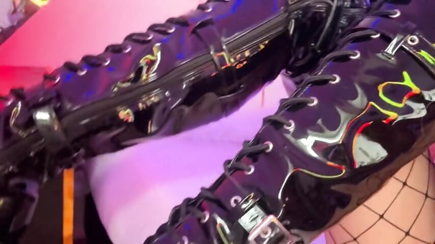 Sexy PVC - video oleh SofiaVoss kamera model