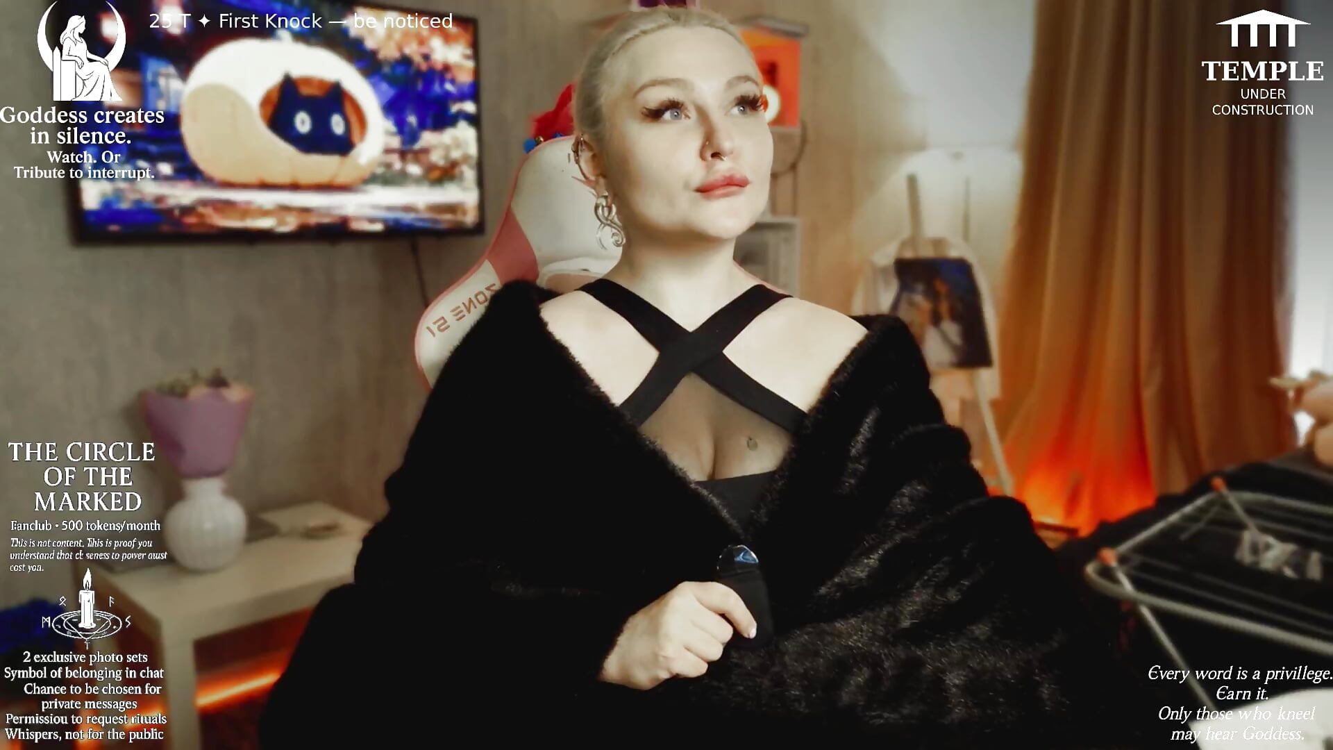 Goddess of Chaos | FUR DITION - video by Wounded_Goddess_ cam model