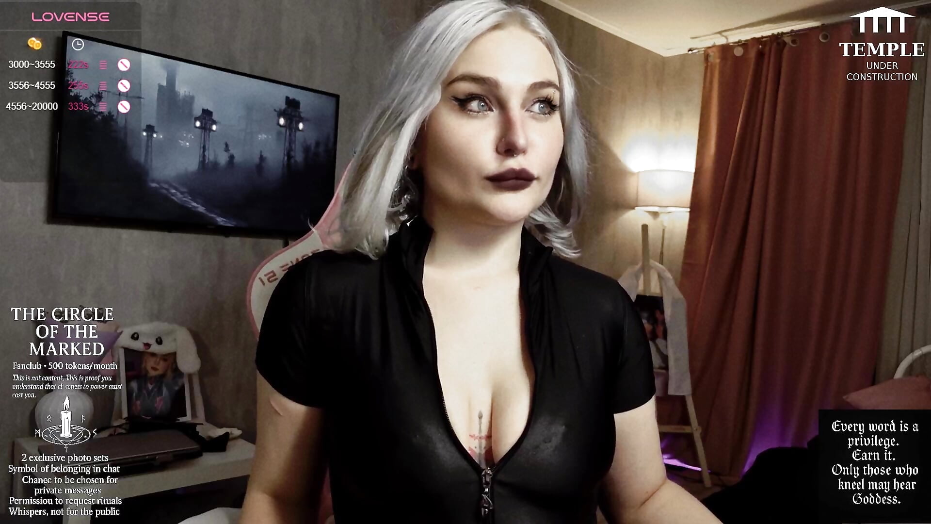 Goddess of Control | The Uniform - video by Wounded_Goddess_ cam model
