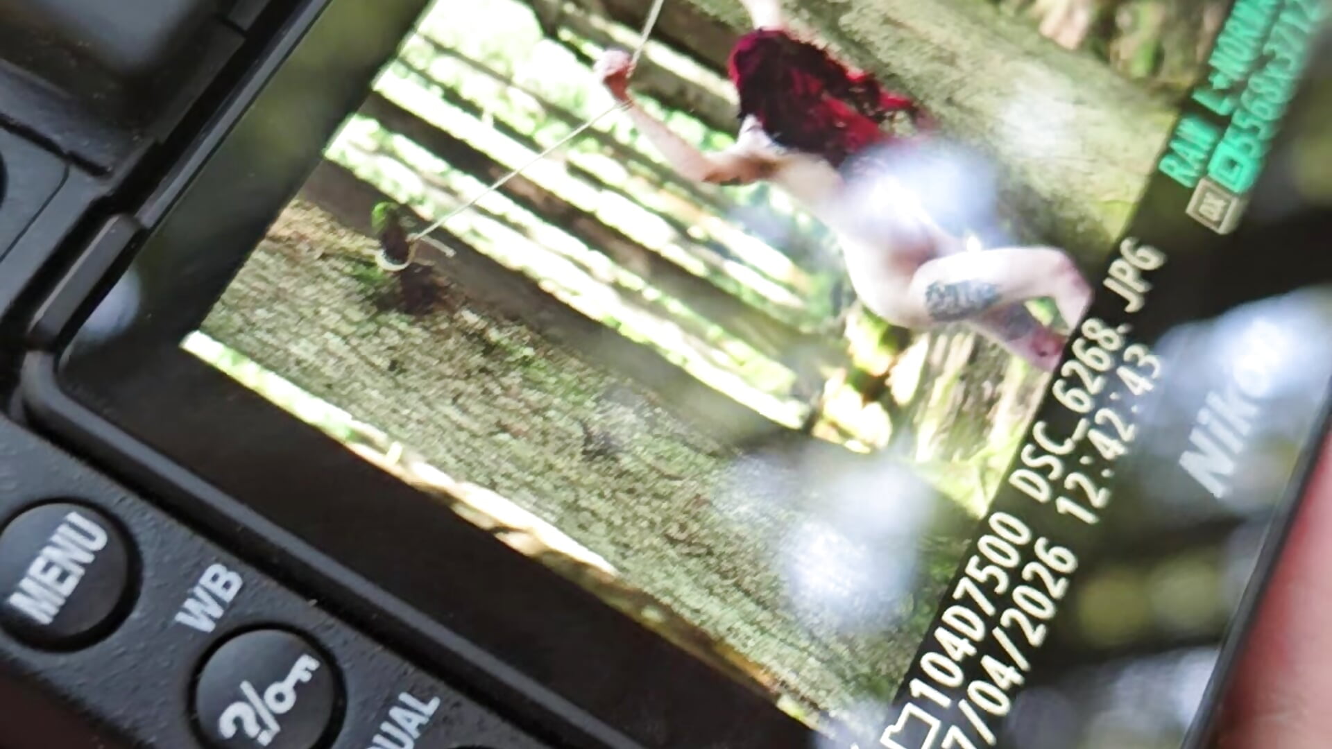 BTS photshoot today. Wild little nymph. - video oleh model kamera AwesomeBlossomness