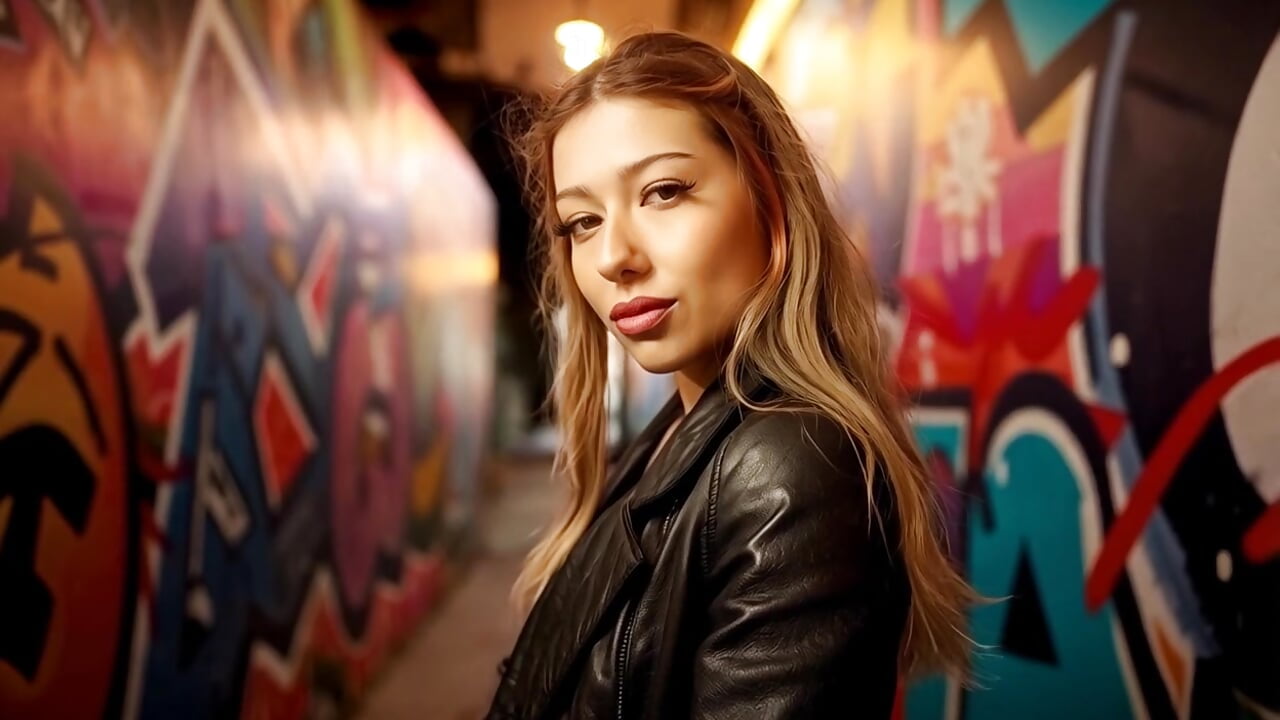 City Lights - vídeo de loveHeidi modelo de câmara