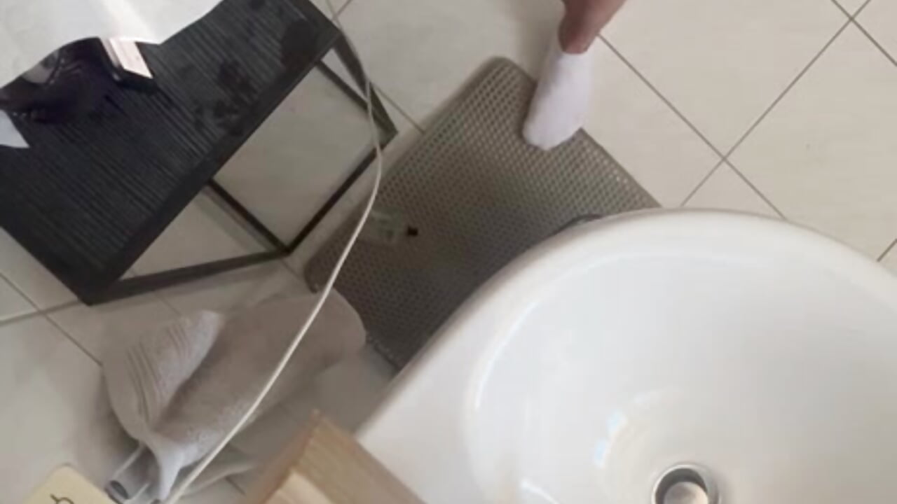 Heimlich gekommen im Badezimmer 😮‍💨😏