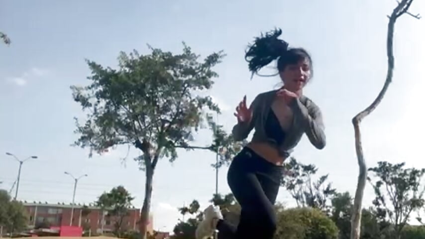 outdoors practicing what I love most - Video von april_bennett Cam-Model