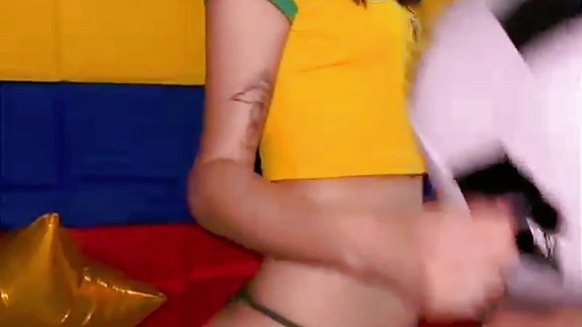 COLOMBIANA TEAM BRASIL 💛💙⚽❤ - video od modelky/modela Caroline_daring