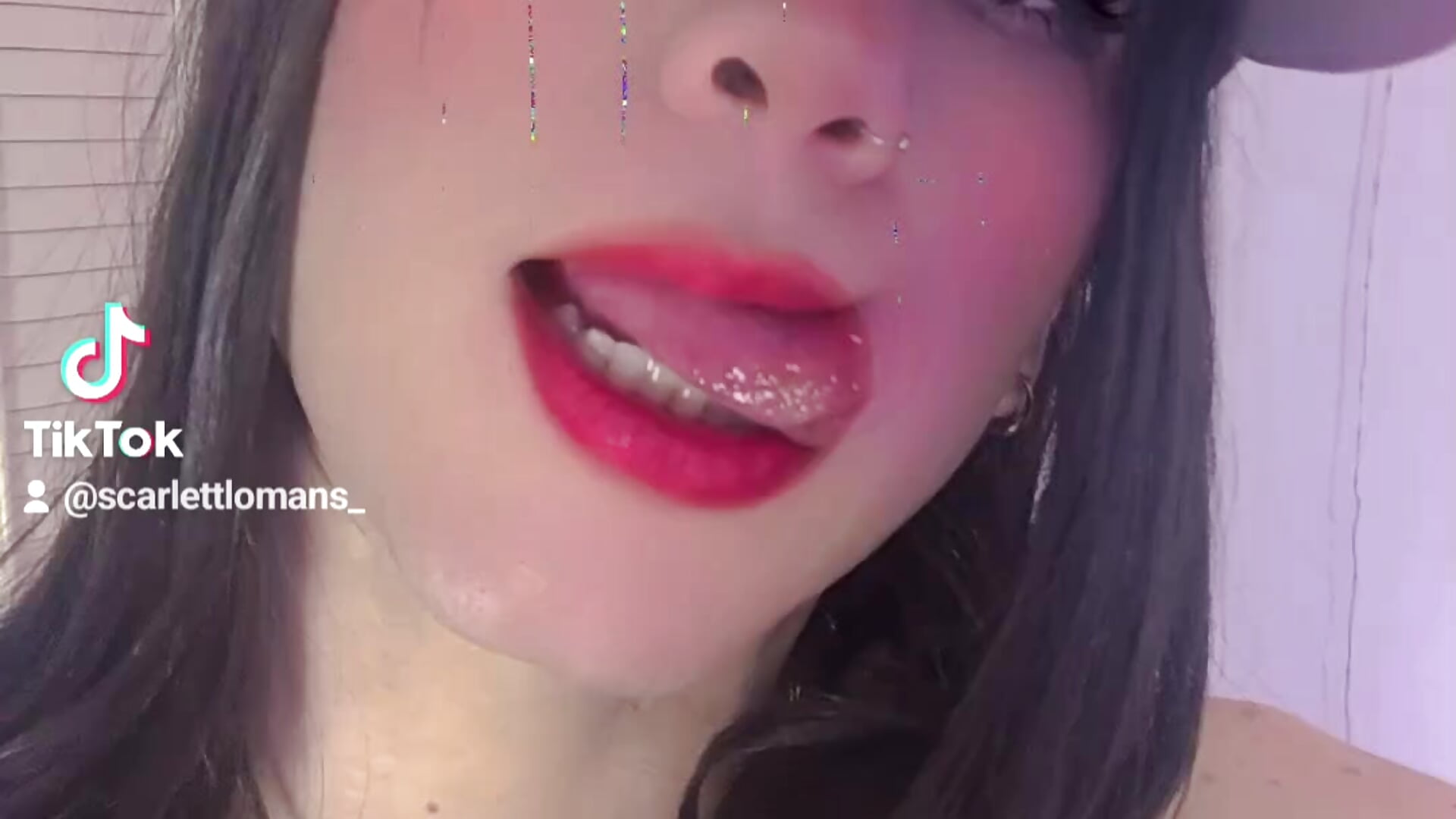 BEAUTIFUL AND SEXY TONGUE - video by Charlotte_Landry__ cam model
