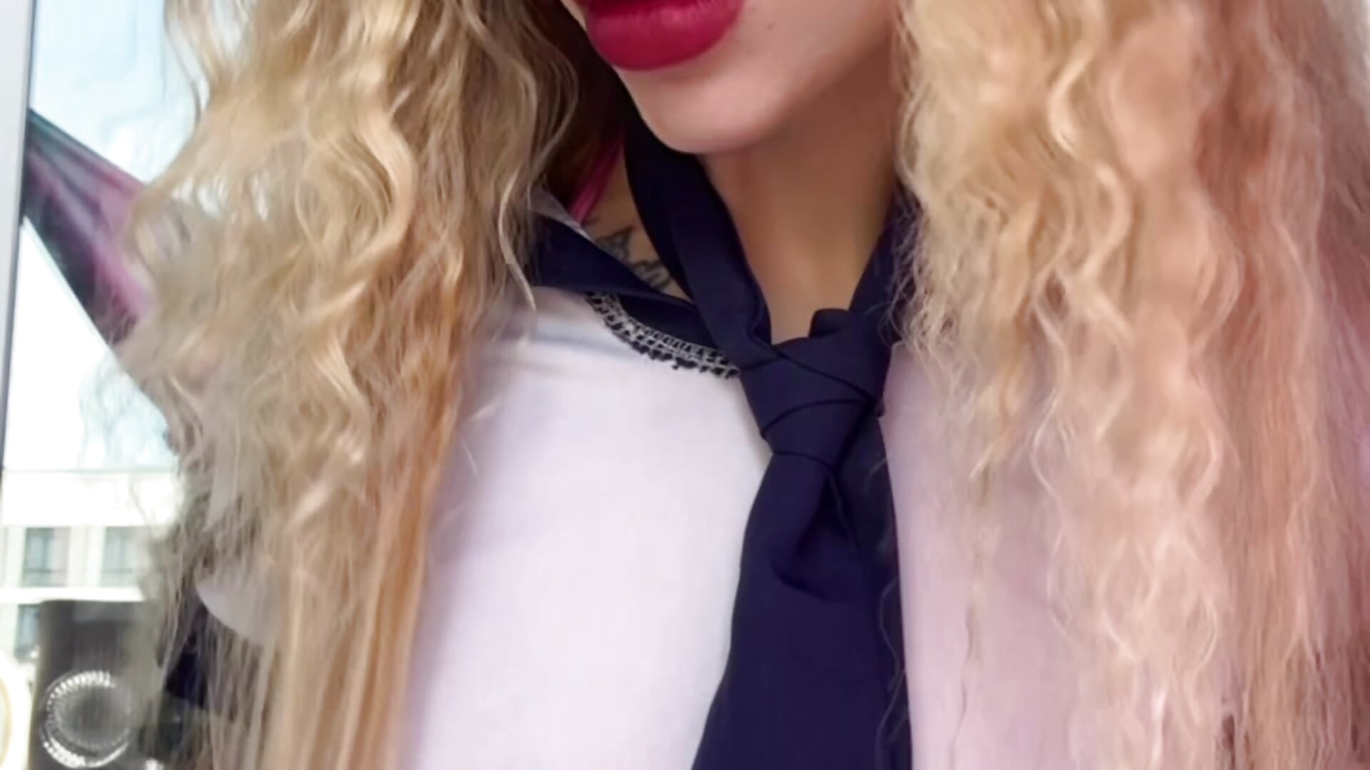 will you take me to school?🙊🤭 - video by Sugar_Pop cam model