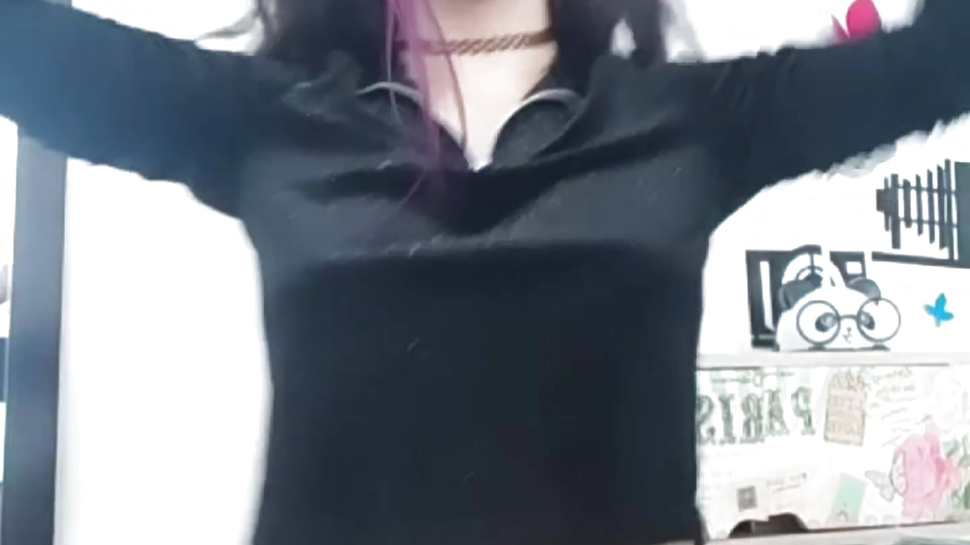 Cat girl - video by Nimphology cam model