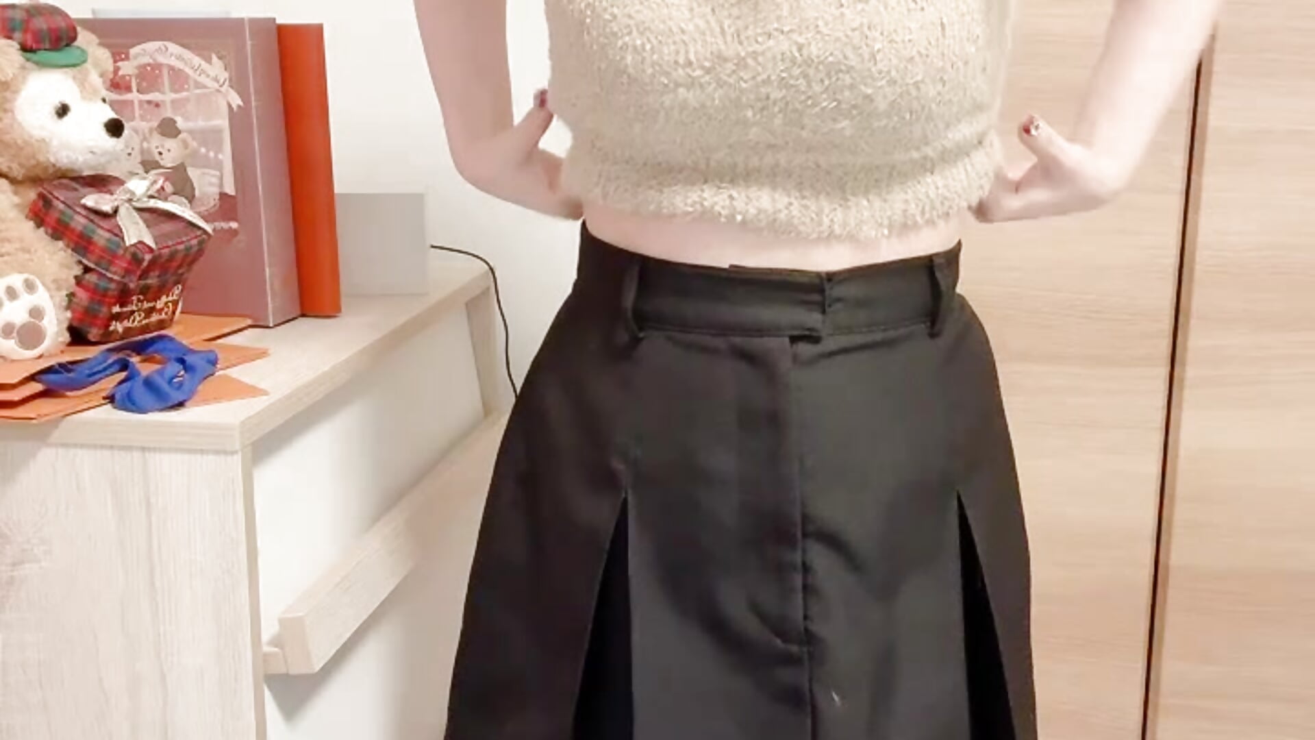 寝室初公開🛏部屋着お着替えチャレンジ🍒💘