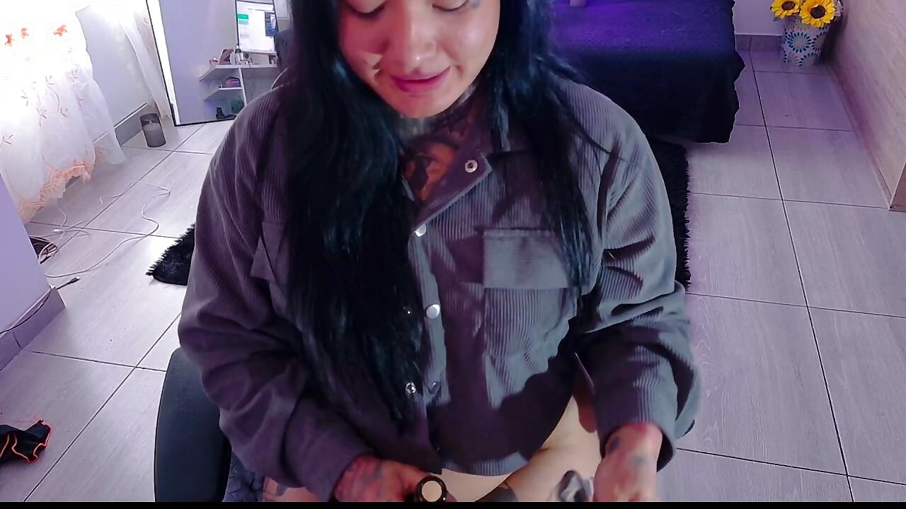 Celebrating my first transmission day <3 - video by Unatatuada cam model