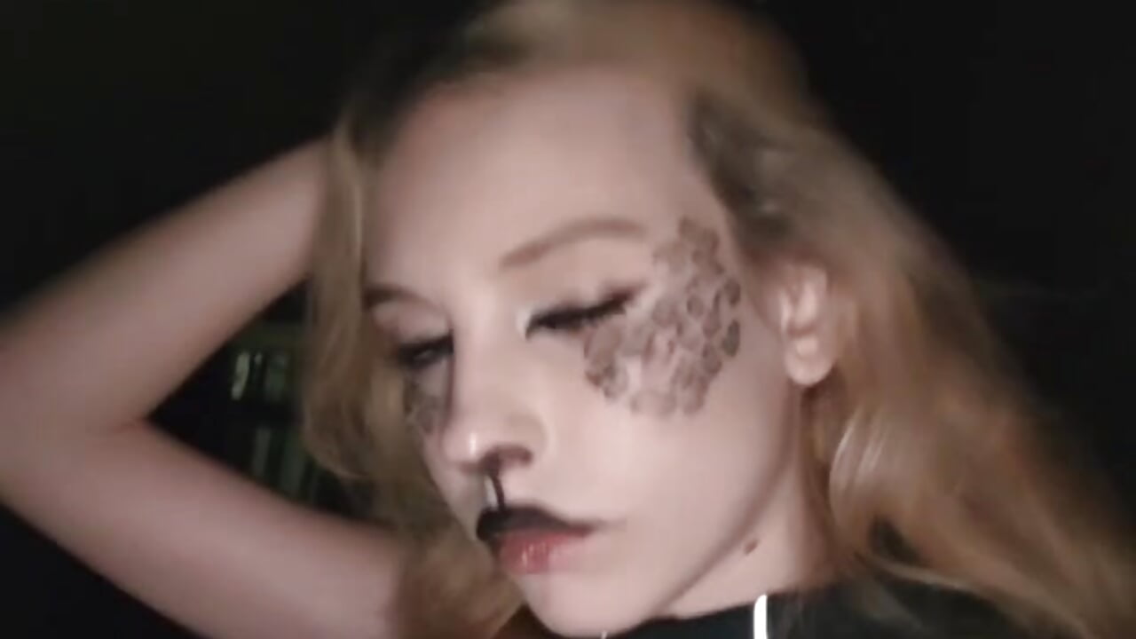 My unusual makeup!! Hehe — filmik Fafa_Fluff, modela(-lki) na kamerkach