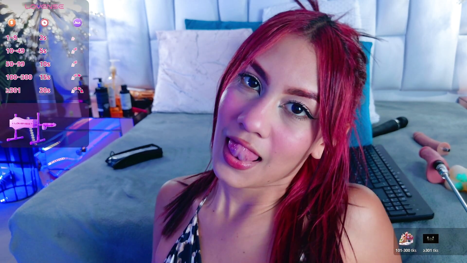 kisses – video af SabrinnaTaylor cam-model