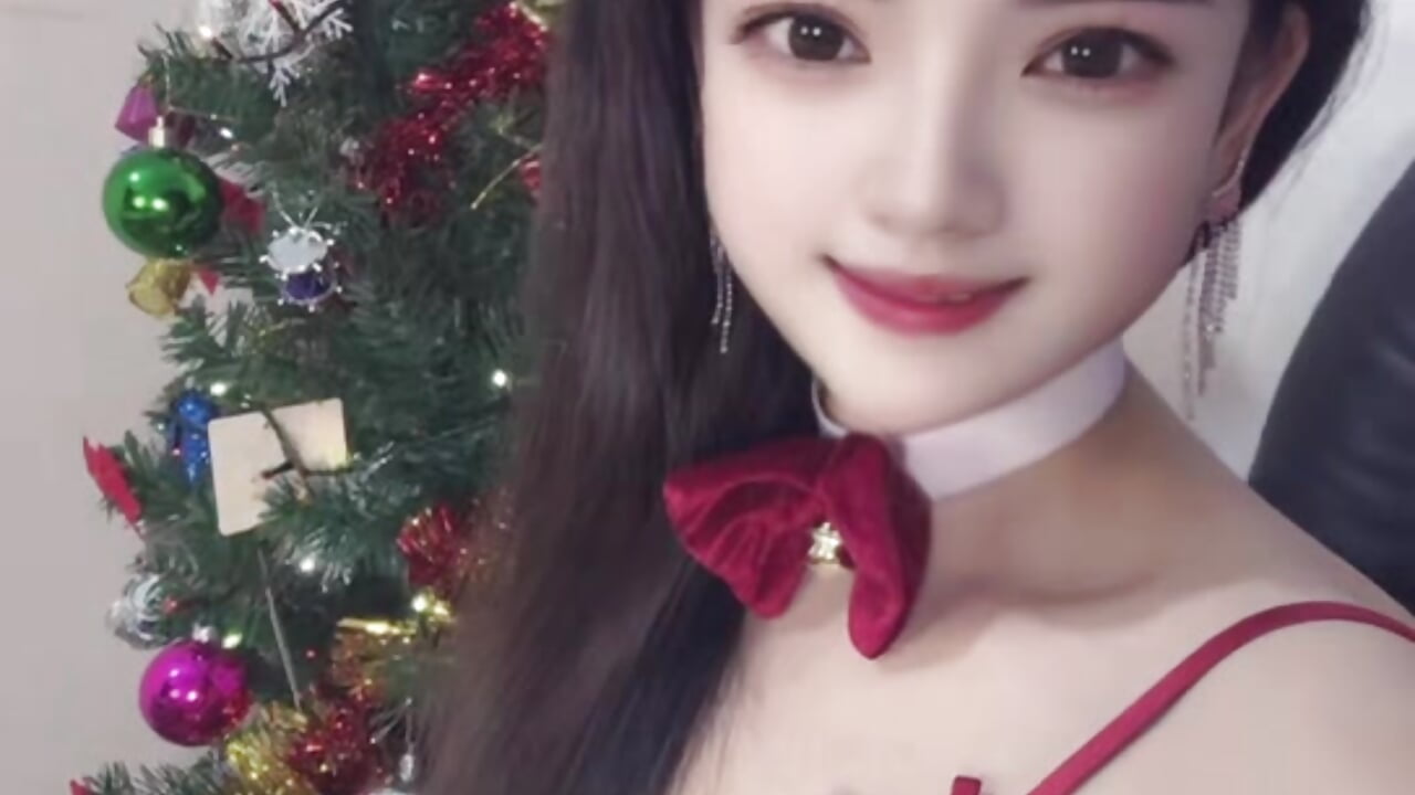 圣诞快乐Merry Christmas – video od webkamerové modelky Xiaoxiao-258