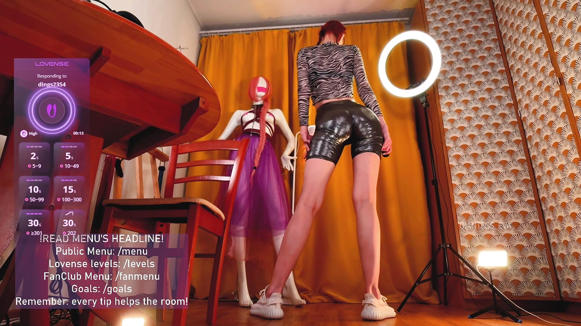 Ok, I would like to have a short stream today, sya in a couple hours, shorty! - video van Giantess_Eva cam-model