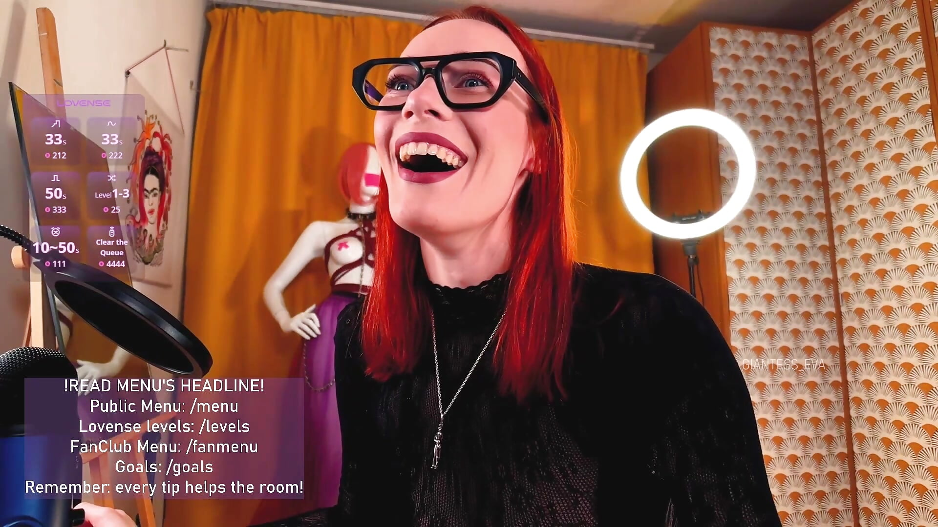 I had no idea it would be so beautiful! - video van Giantess_Eva cam-model