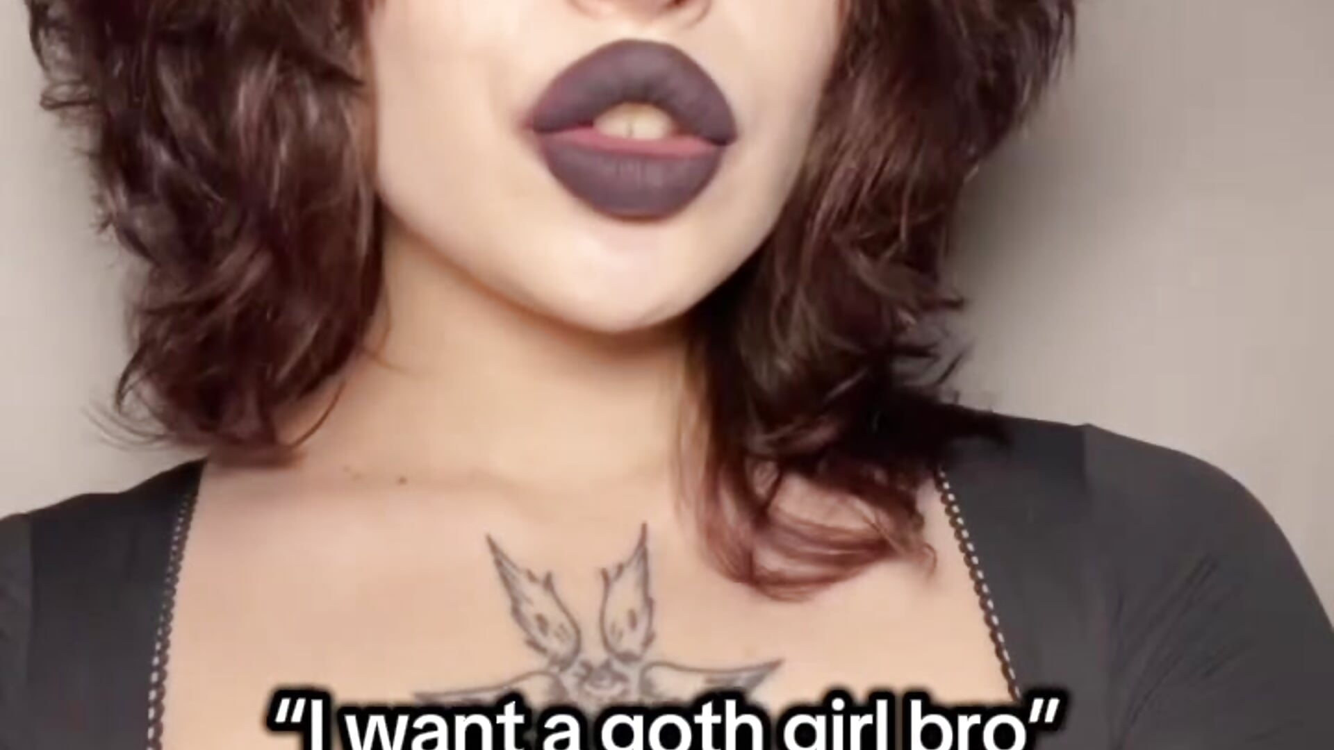Goth Girl be Like
