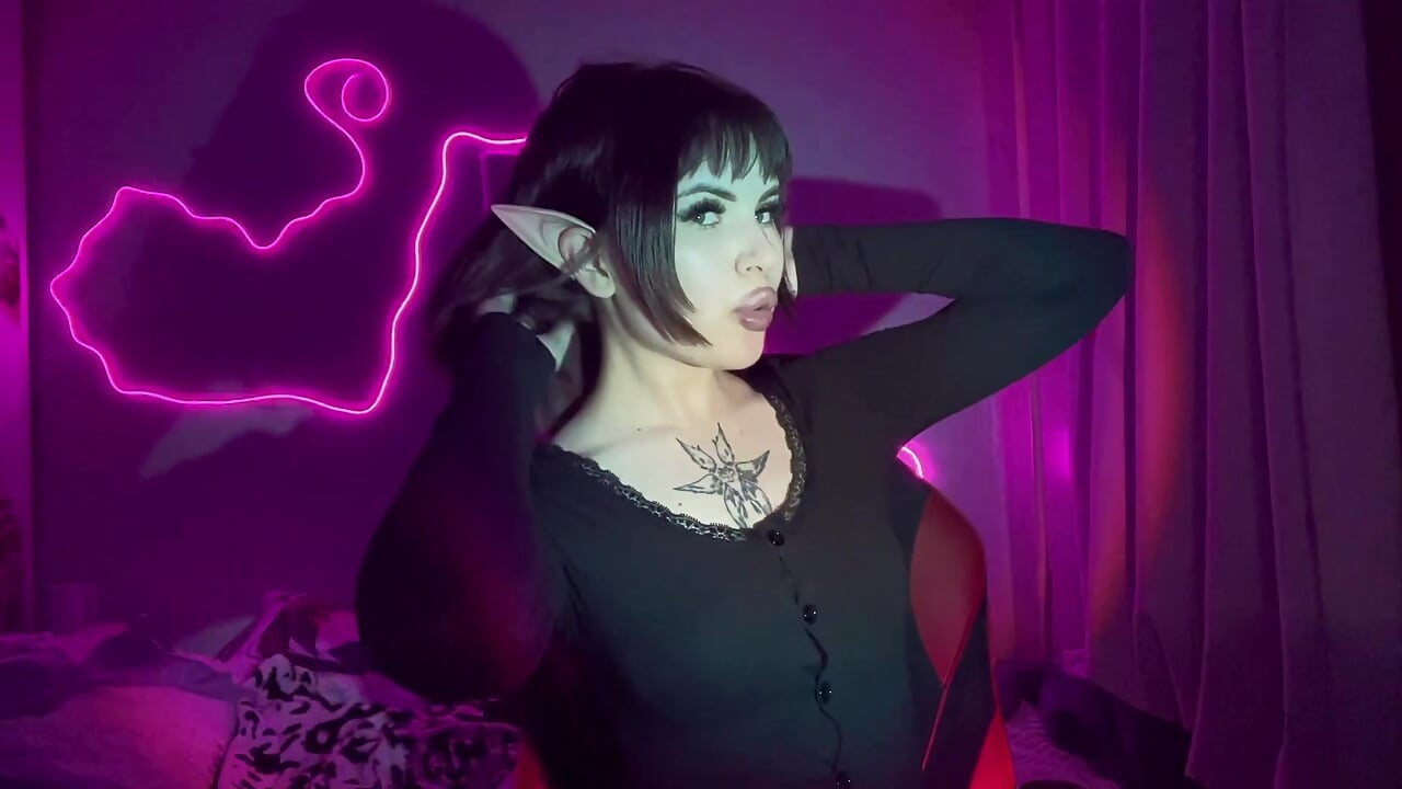 elf cosplay („• ᴗ •„) - video by Eva_Sonic cam model