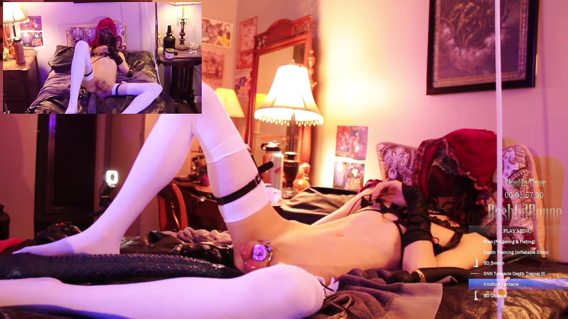 [5/2/26] Shoving My Ass Full and Buzzing My Cage With My New Magic Wand - Video von BashfulRouge Cam-Model