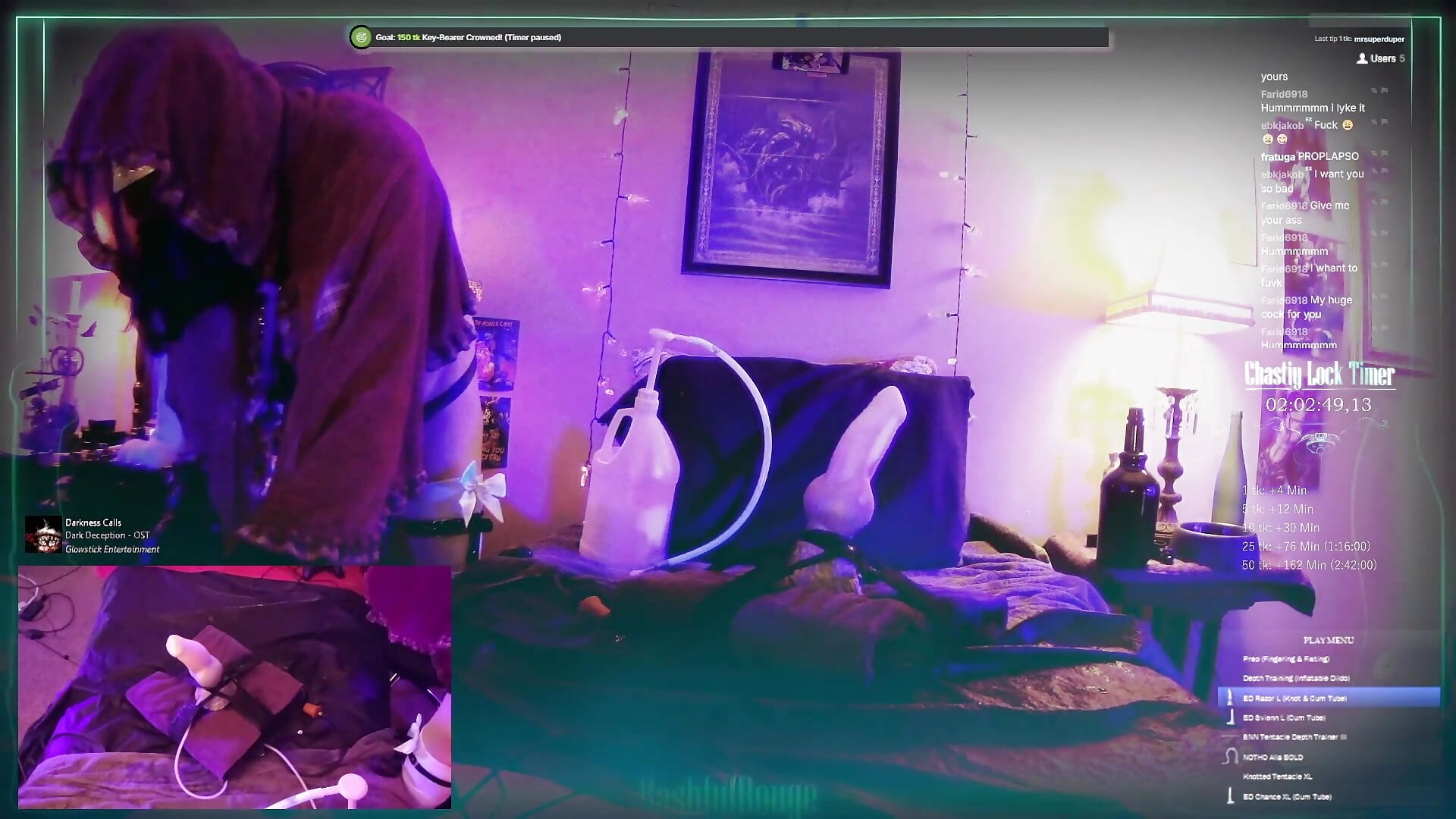 [10/1/2026] BashfulRouge's First Stream of Locktober! (Loud Moaning, Rough Riding, & Orgasm Denial) - video BashfulRouge kameramallilta
